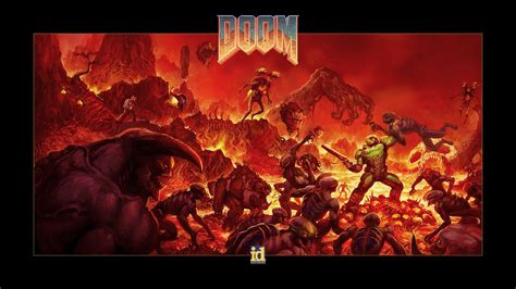 for the doom fans here doom4 alt cover wallpapers in