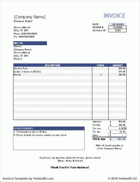 invoice template  invoice template word invoice template invoicing software