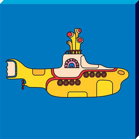 beatles yellow submarine classic album cover canvas buy