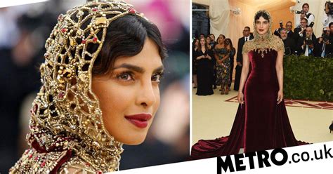 Priyanka Chopra Met Gala Dress Wows Ahead Of Royal Wedding Metro News