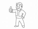 Fallout Boy Vault Draw Step Drawing Series Good Job Getdrawings sketch template