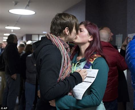 gay couples wed in utah after judge overturns marriage ban daily mail