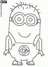 Minions Despicable Oncoloring sketch template