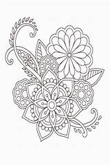 Colorir Mandala sketch template