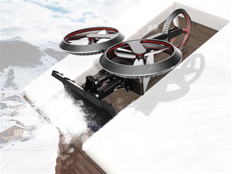 snow removing drone  world design guide