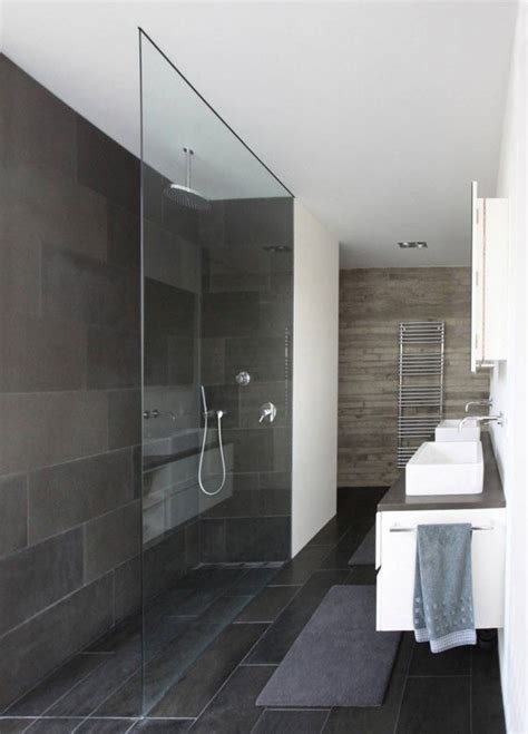 33 Black Slate Bathroom Floor Tiles Ideas And Pictures