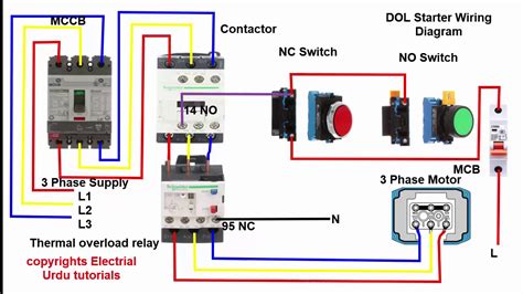 circuit diagram  starter motor