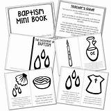 Baptism Sacrament Book sketch template