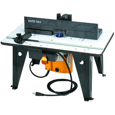 chicago electric power tools benchtop router table    hp router  rpm