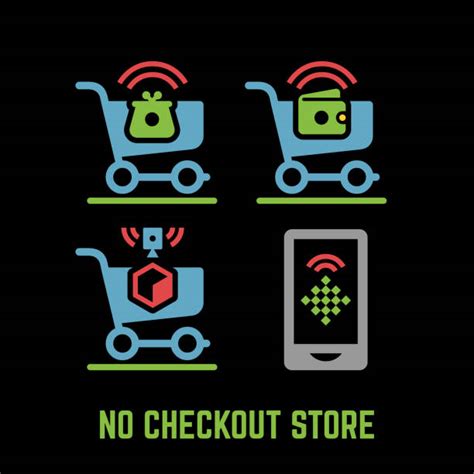 Self Checkout Illustrations Royalty Free Vector Graphics And Clip Art
