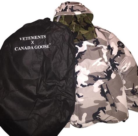 Canada Goose Army Camouflage Black And White Camouflage