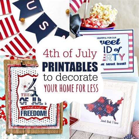 july printables  patriotic   july printables