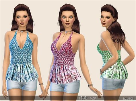 sims 4 clothing sets sims 4 clothing hippie tops