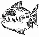 Fish Coloring Pages Monster Angler Funny Poisonous Color Viper Anglerfish Viperfish Printable Getcolorings Getdrawings Little Colorings Truck sketch template