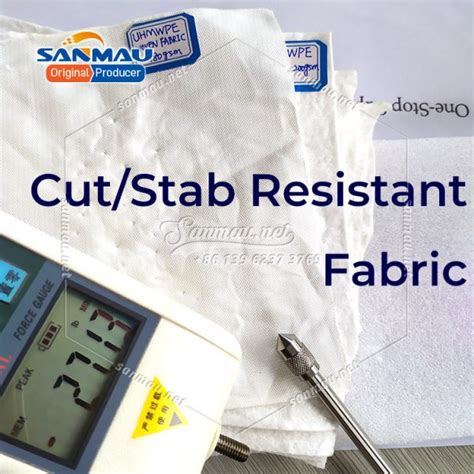 stab proof fabric cut resistant anti bite