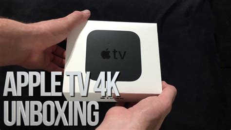 apple tv  gb unboxing youtube