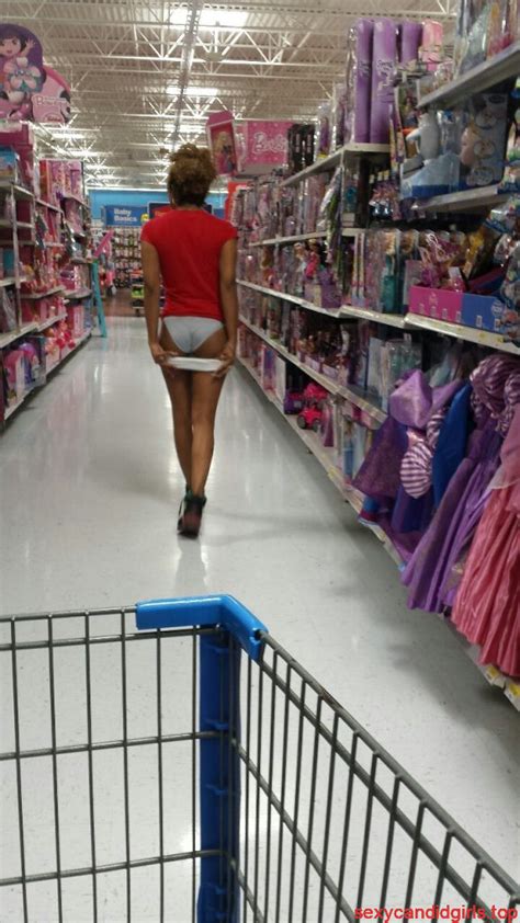 Girl In Seethrough Shorts Bending Over At The Store Vpl Creepshots