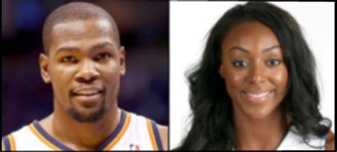 kevin durant girlfriend fiance monica wright engaged the baller life