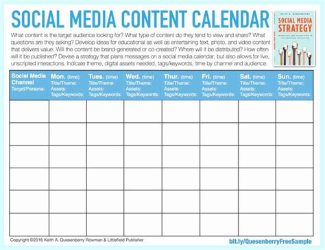 social media posting schedule template awesome social media templat