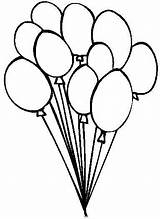 Balloons Balloon Globos Luftballons Ausdrucken Clipartmag Proyectos Vorlagen Malbuch Einfache Dinge Pages2 sketch template
