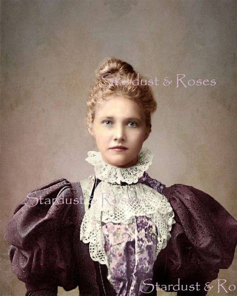 Antique Beautiful Woman Late 1800s Edwardian Photo Instant Etsy