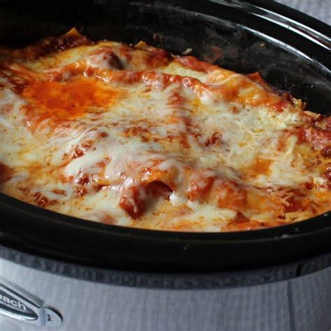 crockpot lasagna quickrecipes