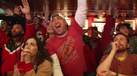 49ers Fans Celebrate In San Francisco After Big Win Over Seahawks