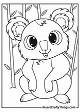 Koalas Lush Setting Environment sketch template