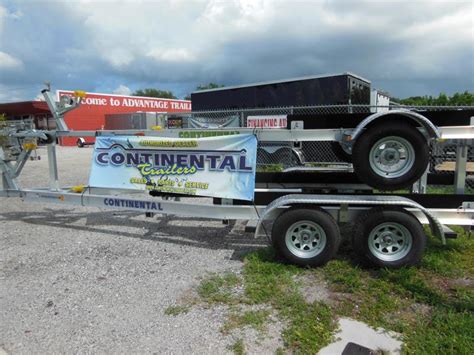 continental trailers ab drive  boat trailer advantage trailer