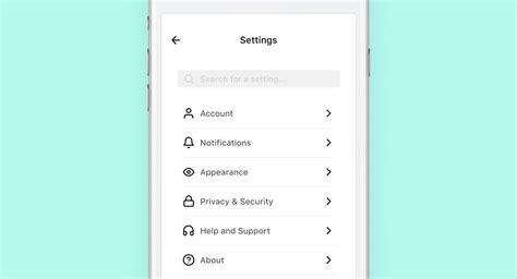 designing   settings screen   app  vivek
