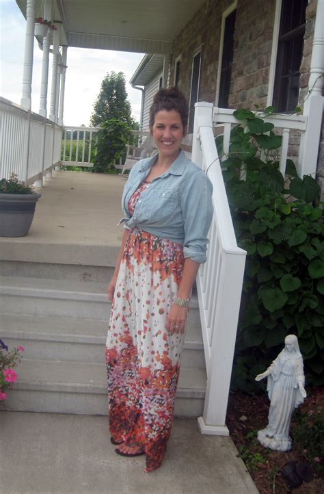 what i wore real mom stlye maxi dress realmomstyle momma in flip flops