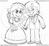Coloring Couple Hands Outline Wedding Holding Pages Illustration Royalty Vector Anime Kids Clipart Clip Visekart Color Getcolorings Printable Template sketch template
