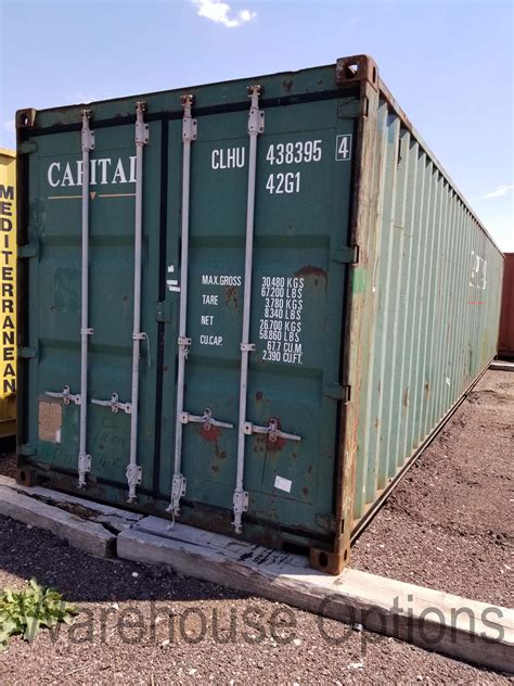foot shipping container  warehouse options