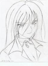 Vampire Rosario Moka Ura Deviantart Drawing Drawings Anime Sketch Manga Akashiya sketch template