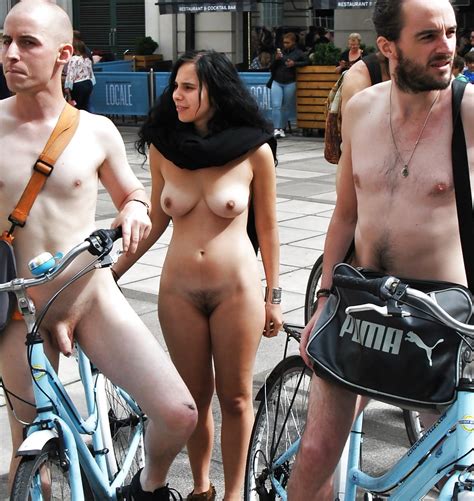 2016 Naked Bike Ride Hairy Girl From London 11 Pics