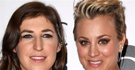 Big Bang Theory Co Stars Supporting Kaley Cuoco In Wake Of Divorce