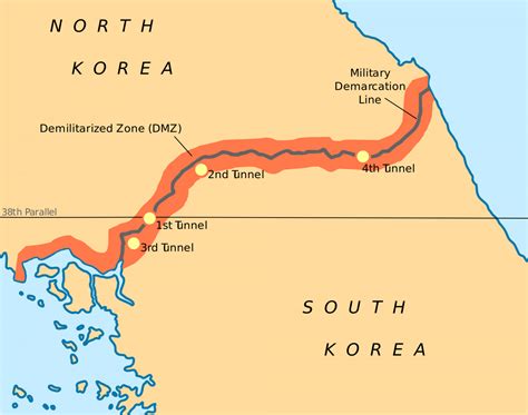 demilitarized zone dmz   north korean side happiness plunge