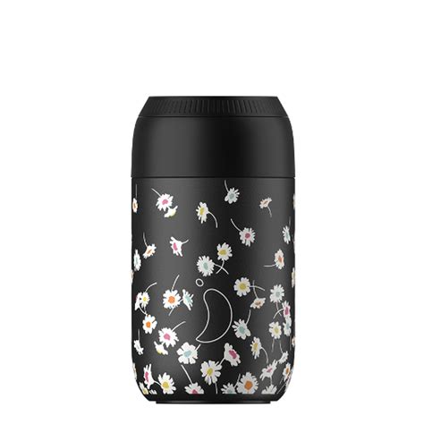 Chillys X Liberty Series 2 Coffee Cup 340ml Jive Abyss Black