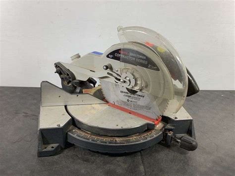 Sears Craftsman 12” Mitre Saw Contractor Series Powers Up Sc A I