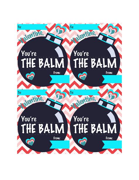 balm valentine  printable printable templates