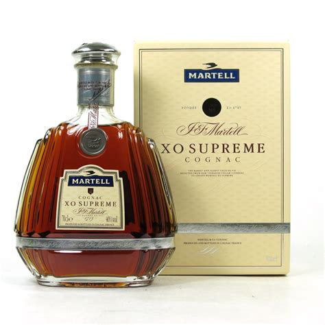 martell xo supreme cognac whisky auctioneer