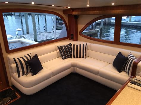 custom boat interiors upholstery long island window treatments