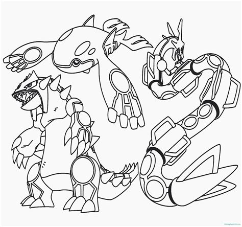 legendary printable legendary pokemon coloring pages