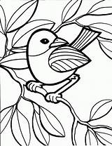 Pages Printable Coloring Print Kids Color Bird Colouring Sheet Book Hard sketch template