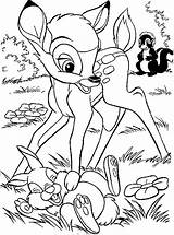 Bambi Coloring Pages Da Rabbit Anycoloring Salvato Print sketch template