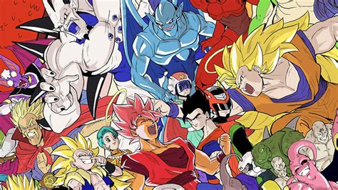 ¿reconoces A Todos Los Personajes De Dragon Ball En Este Dibujo