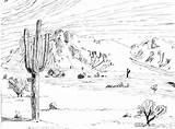 Desert Drawing Landscape Drawings Scene Pencil Sketches Ecosystem Arctic Sketch Deviantart Coloring Cartoon Lessons Step Easy Paintingvalley Artwork Long Wolf sketch template