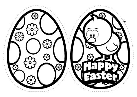 easter card coloring pages  printable coloring pages