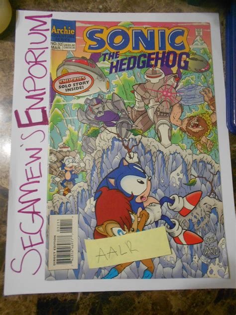 Sonic The Hedgehog Issue 32 Vg [sega Comic Archie]