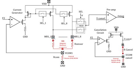 circuit block simplified schematic  scientific diagram